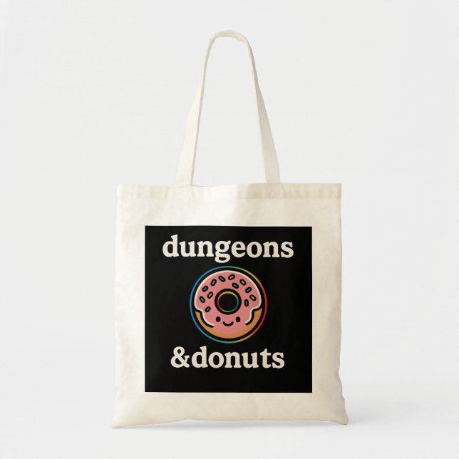 Dungeons & Doughnuts  Tote Bag (Front)