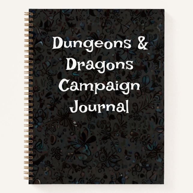 Dungeons & Dragons Campaign Journal (Front)