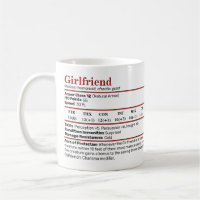 Dungeons & Dragons Girlfriend Stat Mug