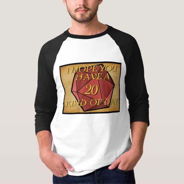 Dungeons & Dragons Nat 20 T-Shirt (Front)