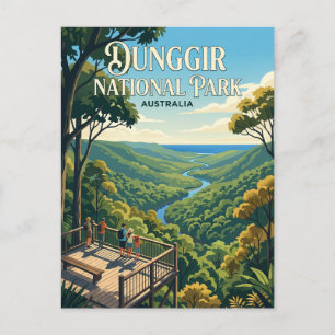 Dunggir National Park Australia Postcard