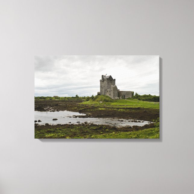 Dunguaire castle, Ireland canvas print (Front)