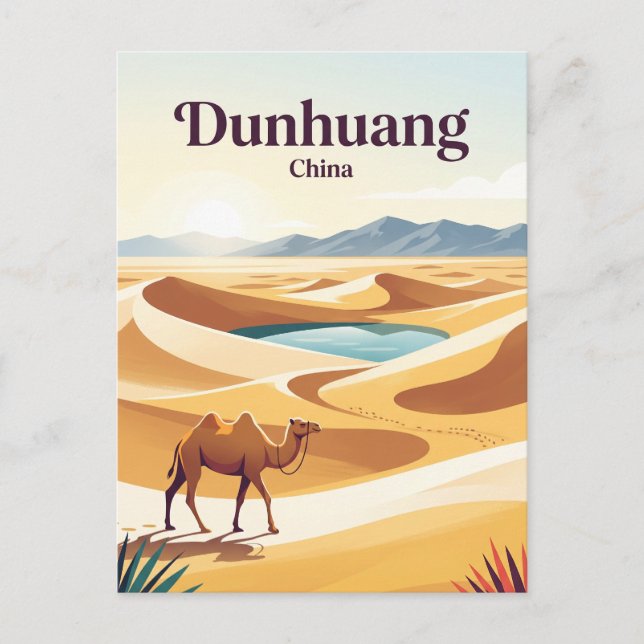 Dunhuang China Postcard (Front)