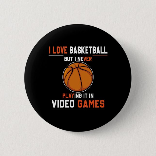 Dunk  basketball coaching 6 cm round badge (Front)