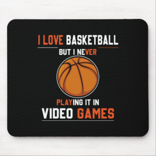 Dunk cute basketball coach mouse mat
