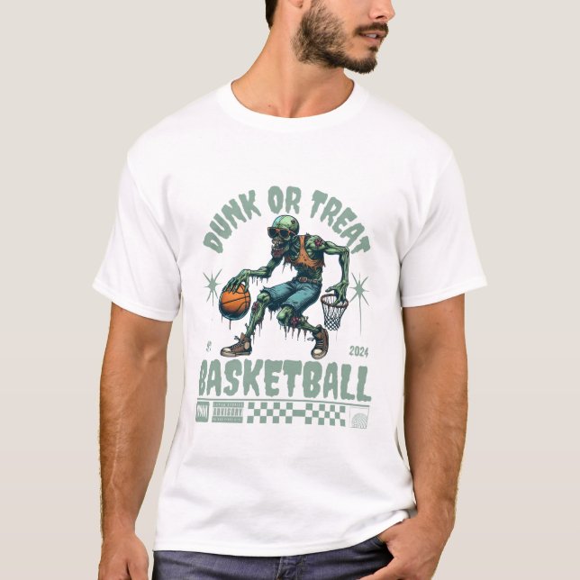 Dunk or Treat T-Shirt (Front)