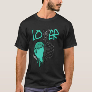 Dunkare Loser Lover Dripping Black Green Glow 3S M T-Shirt