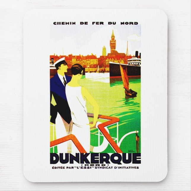 Dunkerque Mouse Mat (Front)