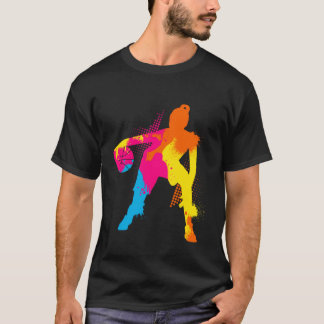 Dunking basketball player basket  basketball playe T-Shirt