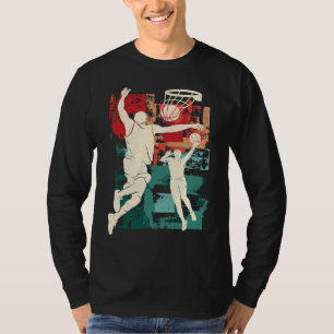Dunking Basketball T-Shirt