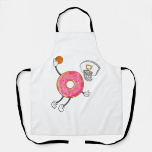 Dunking Doughnut Hole Food Champ Apron