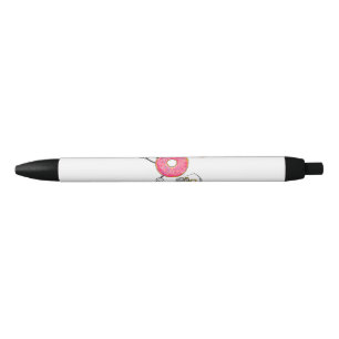 Dunking Doughnut Hole Food Champ Black Ink Pen