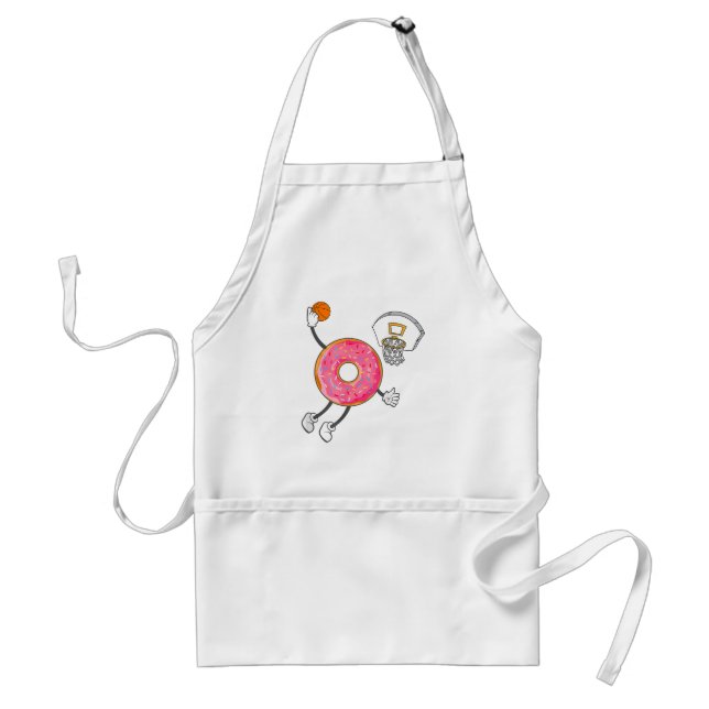 Dunking Doughnut Hole Food Champ Standard Apron (Front)