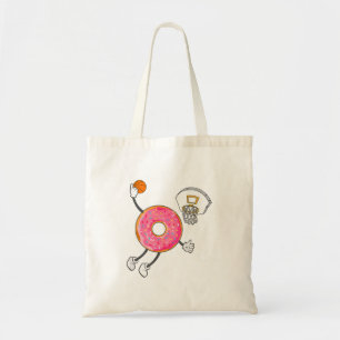 Dunking Doughnut Hole Food Champ Tote Bag