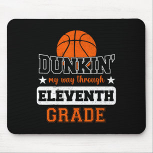 Dunking My Way Through 11th Grade Bysketbyll Byck Mouse Mat