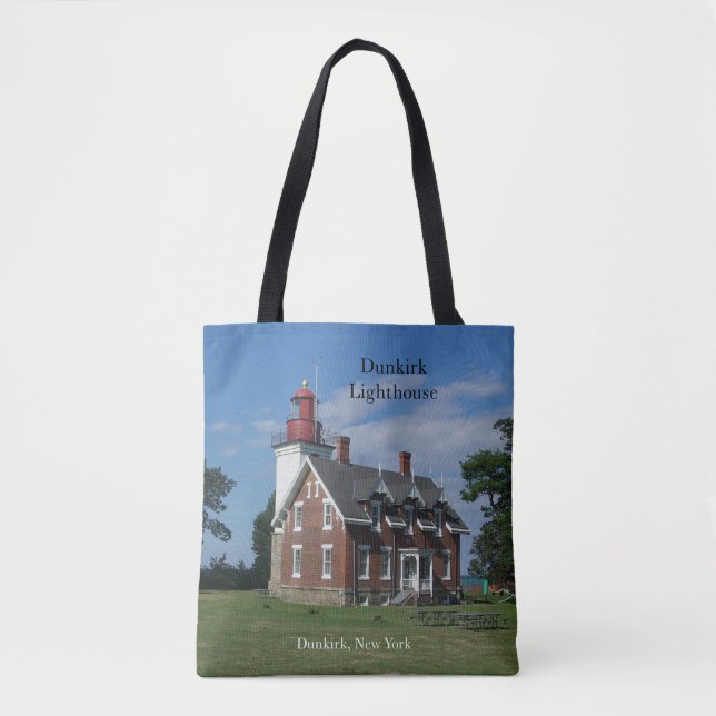 Dunkirk Lighthouse all over tote bag (Front)