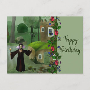 Dunkle Waldfee Postcard