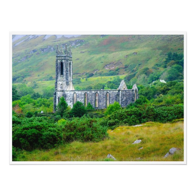 Dunlewey Church in the Irish Countryside Photo Print (Front)