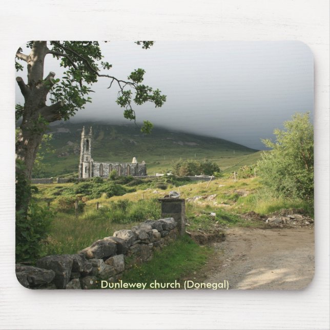 Dunlewey church mouse mat (Front)