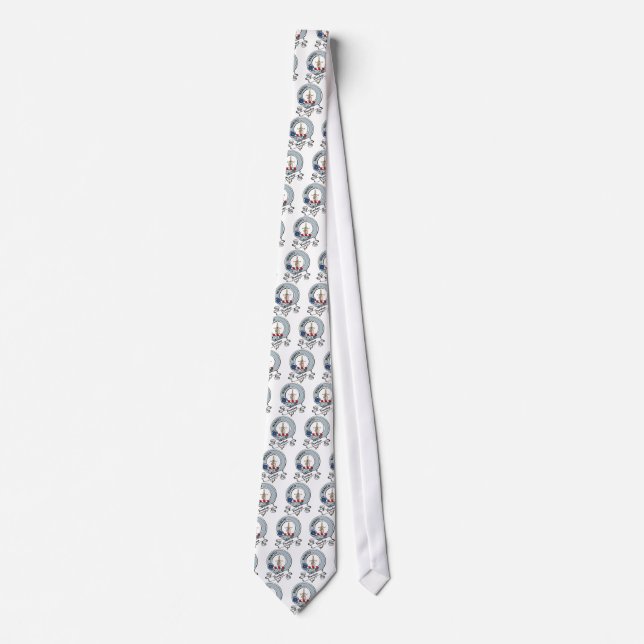 Dunlop Clan Badge Tie (Front)