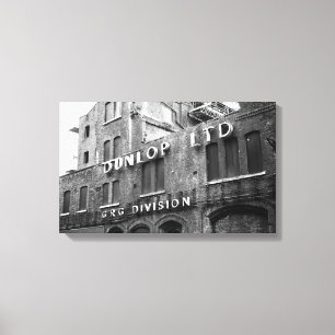 Dunlop Factory Canvas Print