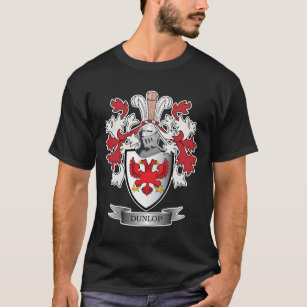 Dunlop Family Crest Coat of Arms T-Shirt
