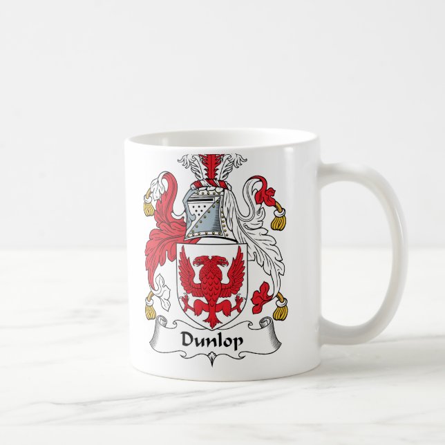 Dunlop Family Crest Coffee Mug (Right)