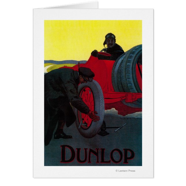 Dunlop Vintage PosterEurope (Front)