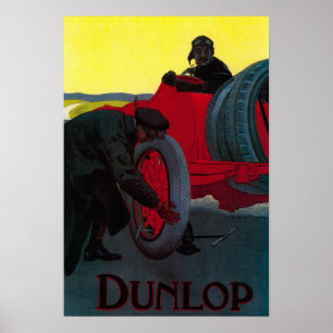 Dunlop Vintage PosterEurope Poster