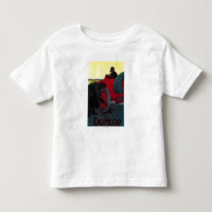 Dunlop Vintage PosterEurope Toddler T-Shirt