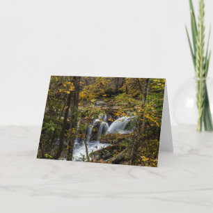 Dunloup Creek Falls   West Virginia Card