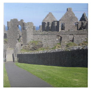 Dunluce Castle near Bushmills and Portrush, 2 Tile