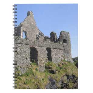 Dunluce Castle near Bushmills and Portrush, 3 Notebook