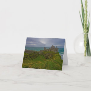Dunluce Castle Northern Ireland Card