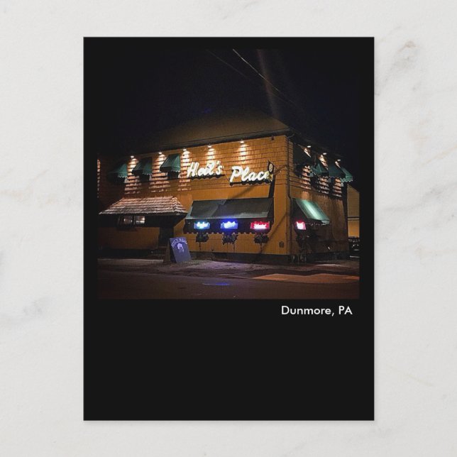 Dunmore, PA- Heil's Place Postcard (Front)