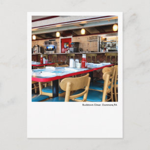 Dunmore, PA Postcard-Bucktown Diner Postcard