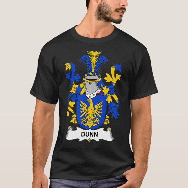 Dunn Coat of Arms  Family Crest T-Shirt (Front)