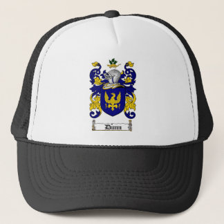 DUNN FAMILY CREST -  DUNN COAT OF ARMS TRUCKER HAT