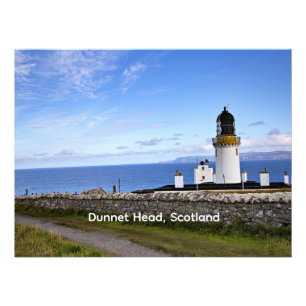 Dunnet Head, Scotland, Photo Print