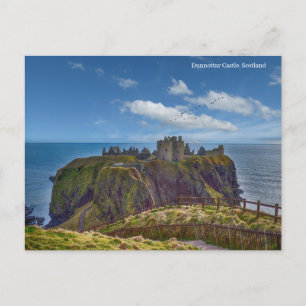Dunnottar Castle Holiday Postcard