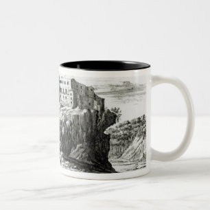 Dunnottar Castle Two-Tone Coffee Mug