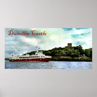dunollie castle poster