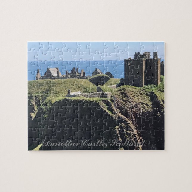 Dunottar Castle, Scotland. Jigsaw Puzzle (Horizontal)