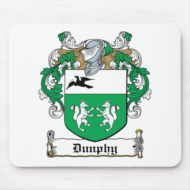 Dunphy Family Crest Mouse Mat (Front)