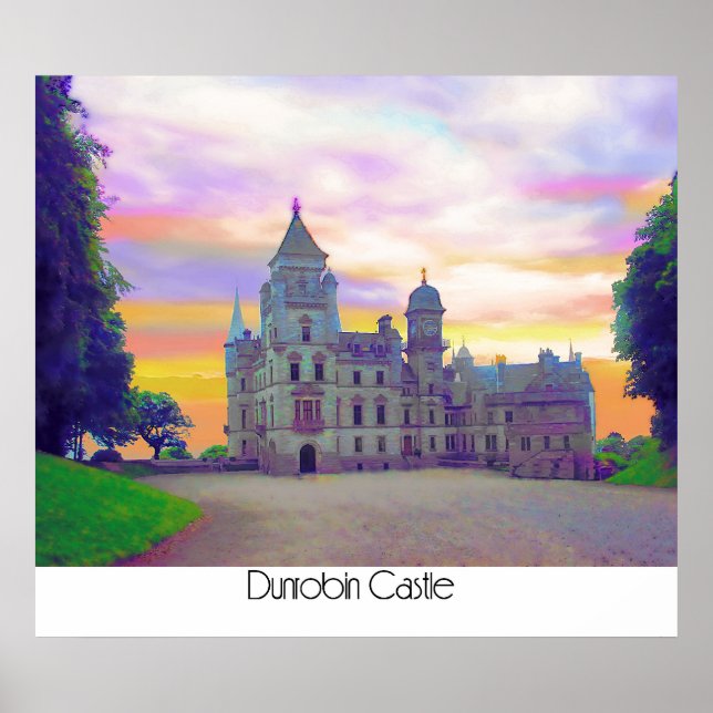 Dunrobin Castle Poster (Front)