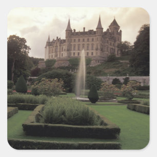 Dunrobin Castle, Scotland Square Sticker