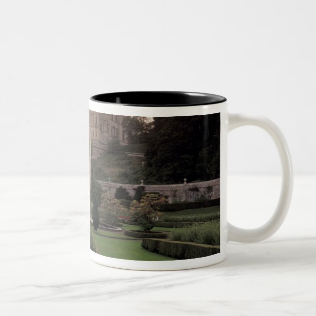 Dunrobin Castle, Scotland Two-Tone Coffee Mug (Right)