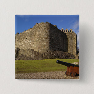 Dunstaffnage Castle, Argyll and Bute, Scotland 15 Cm Square Badge