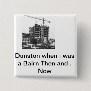 dunston 15 cm square badge