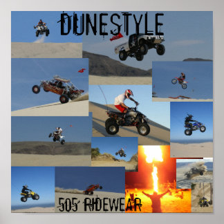 Dunstyle - 505 ridewear - lot's of air - poster